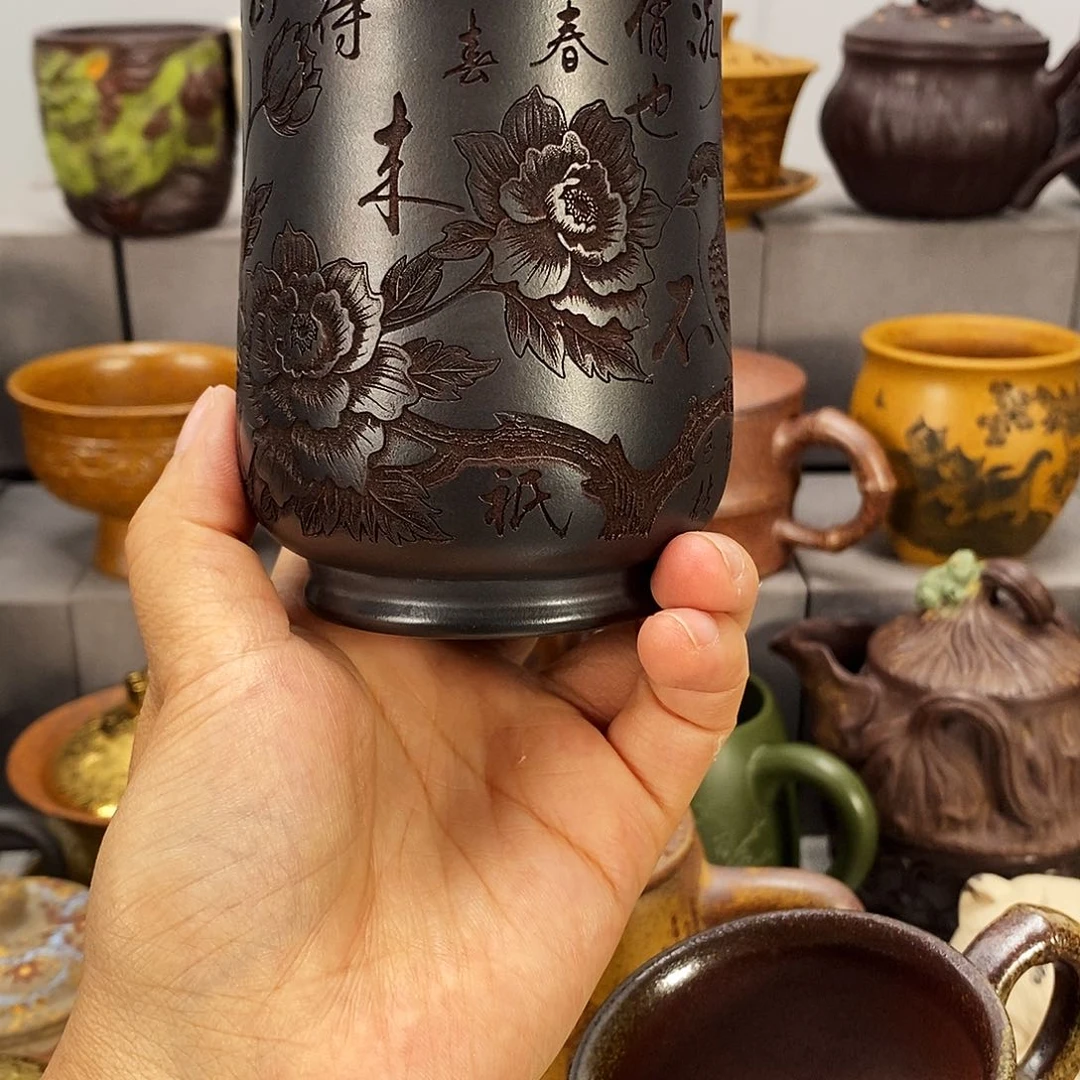 茶杯紫砂紫砂紫砂行