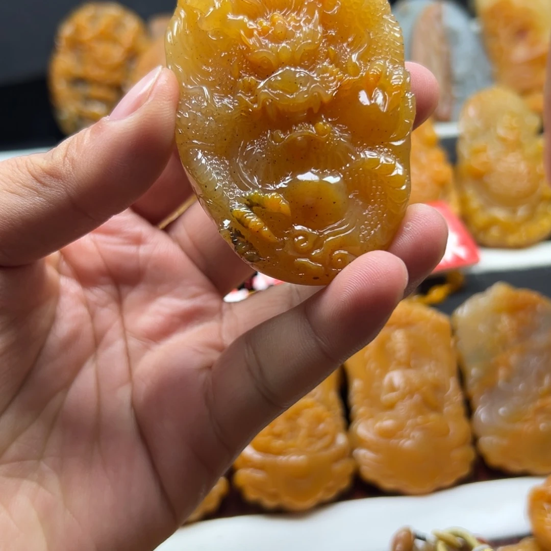 石英质玉（黄龙玉）未镶嵌多选一发货