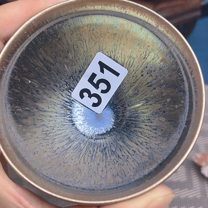 茶盏沐雨茶器柴烧主人杯