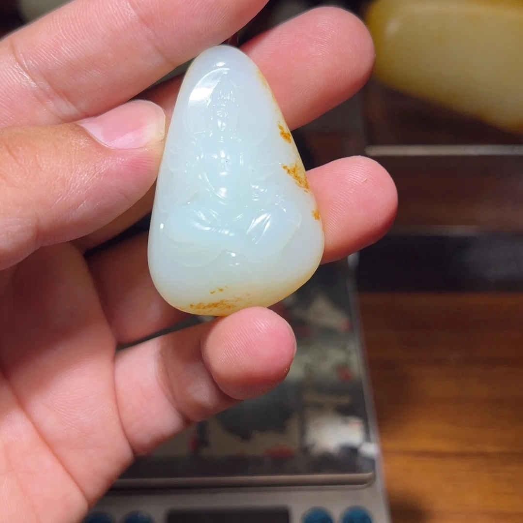 和田玉（糖玉）未镶嵌项链