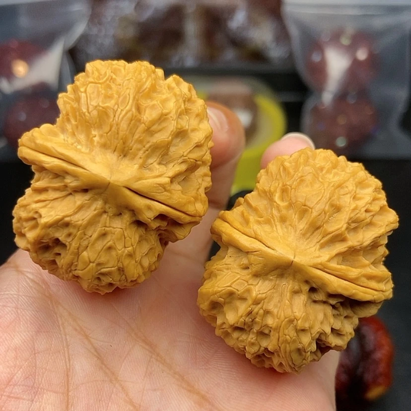 【闪购商品】把件文玩核桃42尺麒麟元宝