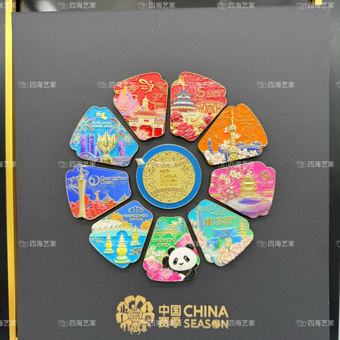 【官方正品】中国赛季城市礼装网球徽章