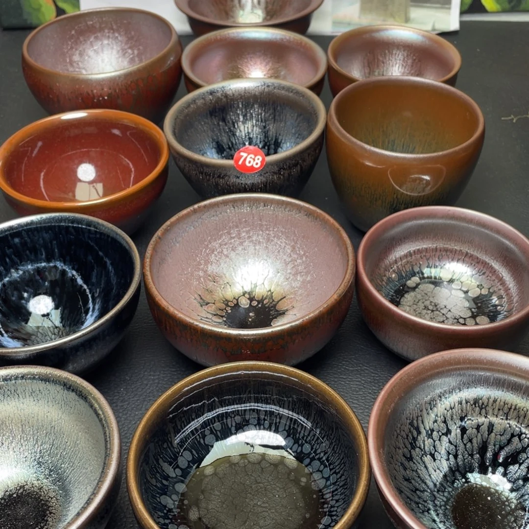 龙***下茶盏768 建窑建盏茶盏共26个
