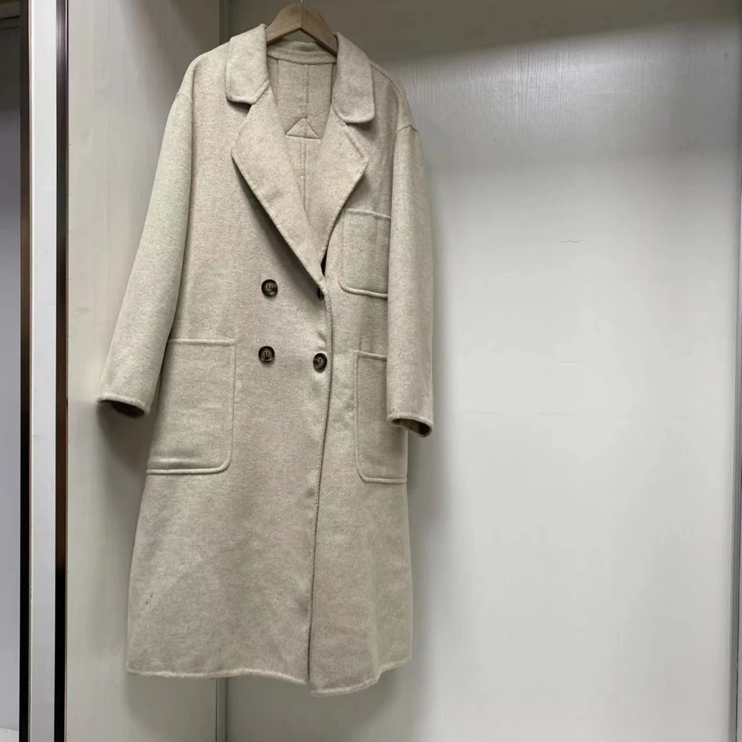 时尚气质双面毛呢外套 5327