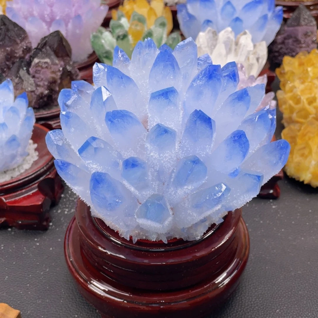 石材苗**款天然蓝水晶620