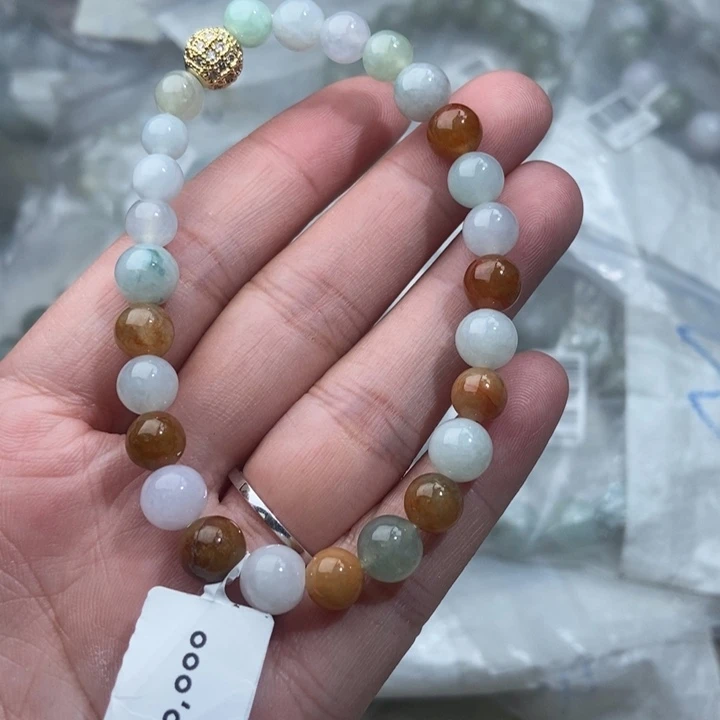 翡翠未镶嵌颈饰123