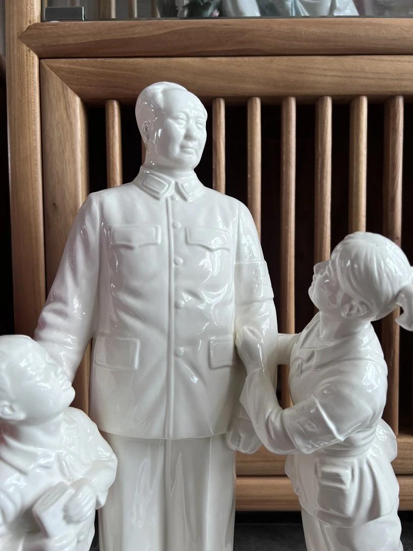 毛主席瓷像摆件50公分