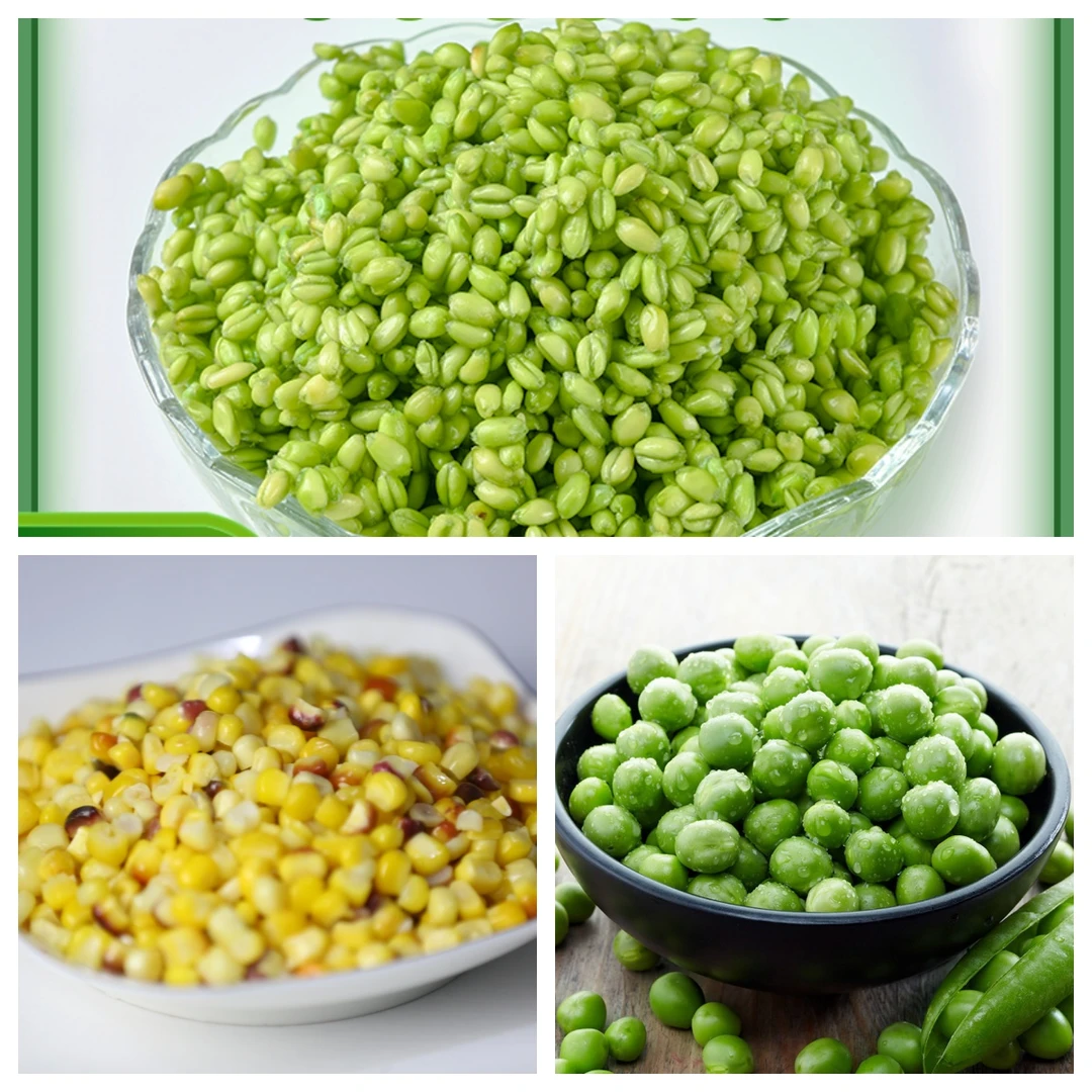【冷链输送】新鲜青麦仁玉米粒豌豆粒玉米棒四合一组合装