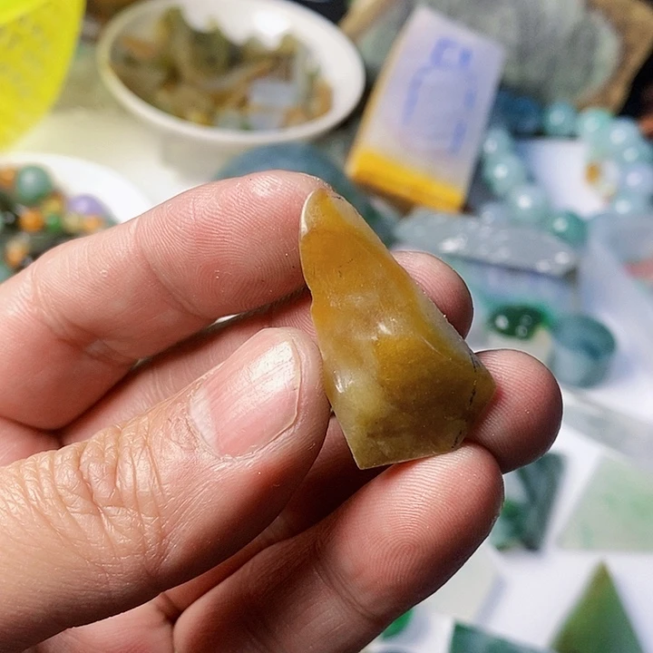 翡翠散珠天然翡翠A货