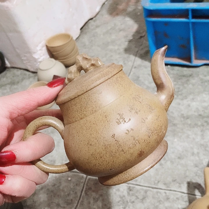 紫砂茶杯宜兴紫砂全手工工艺