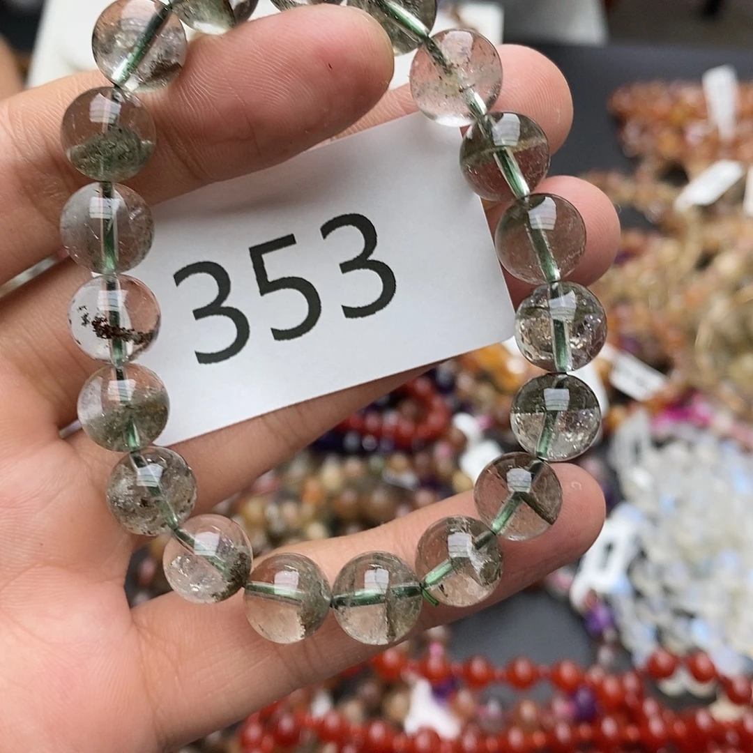 水晶未镶嵌手链多样性发一