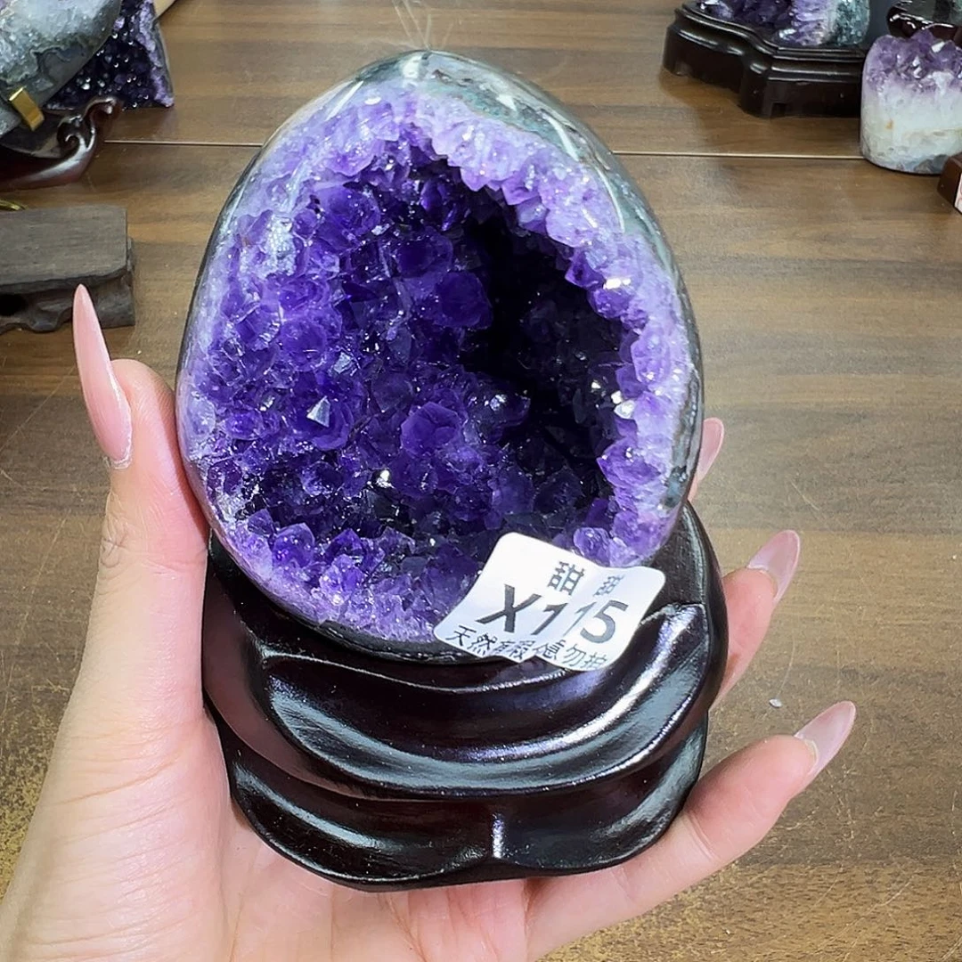 紫晶摆件未镶嵌天然水晶大型摆件未镶嵌