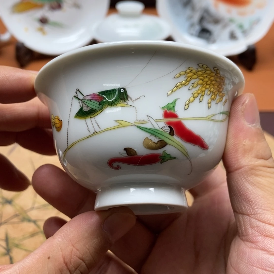 感*手工珐琅彩岁岁平安