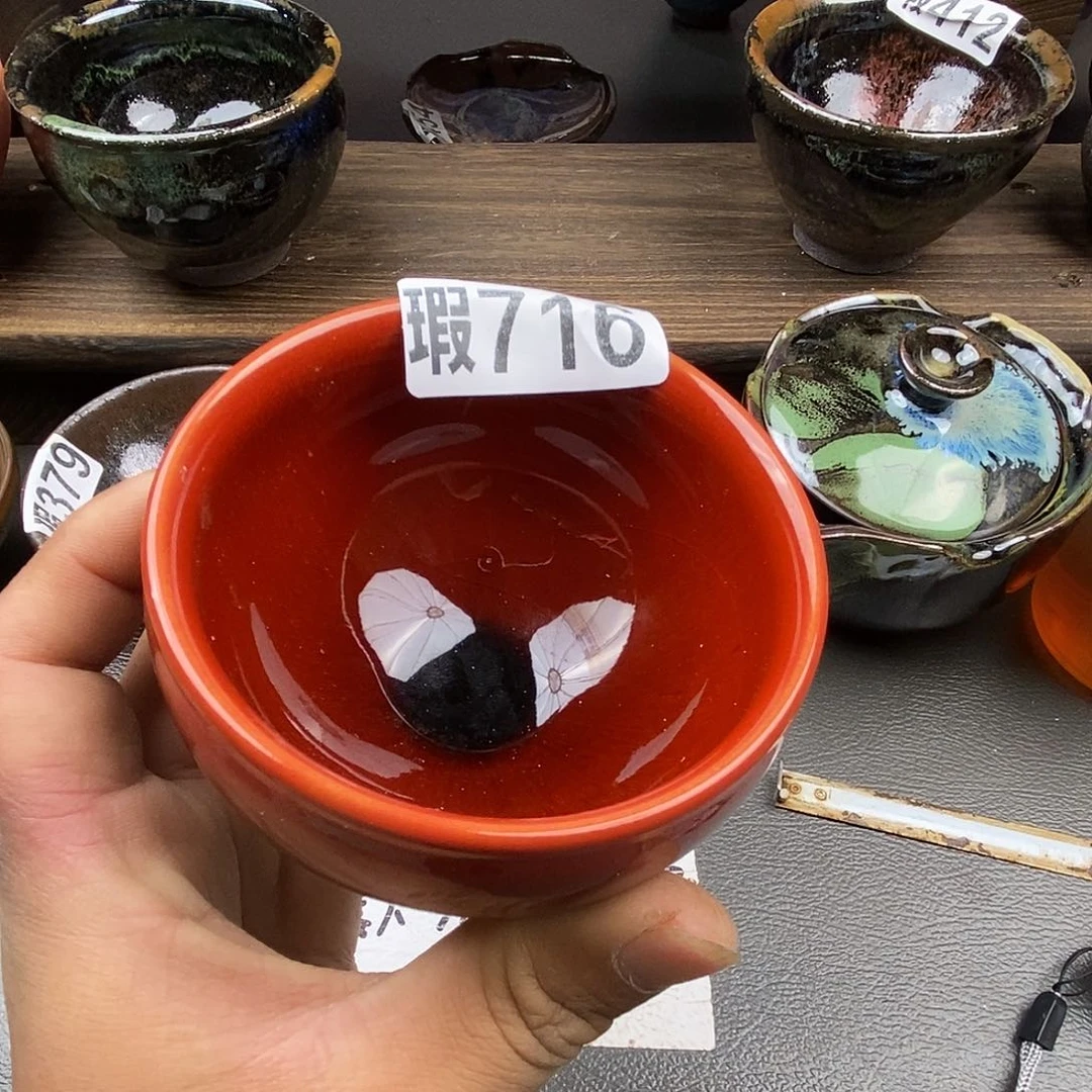 茶盏微瑕建盏主人杯子