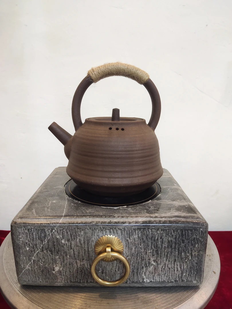 古韵青石原创四方陶瓷双环煮茶炉(包含炉芯控温器一套)家用茶壶