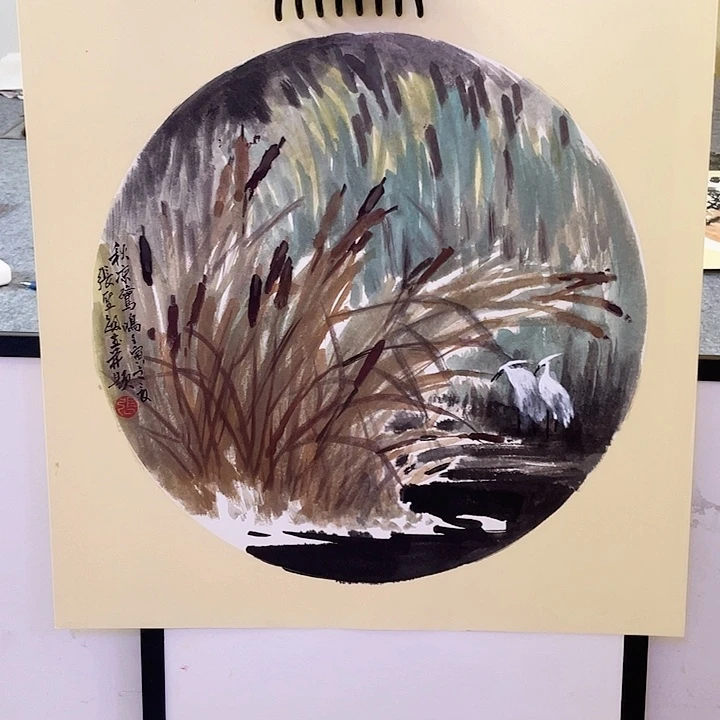 国画张圣敏先生纯手绘作品