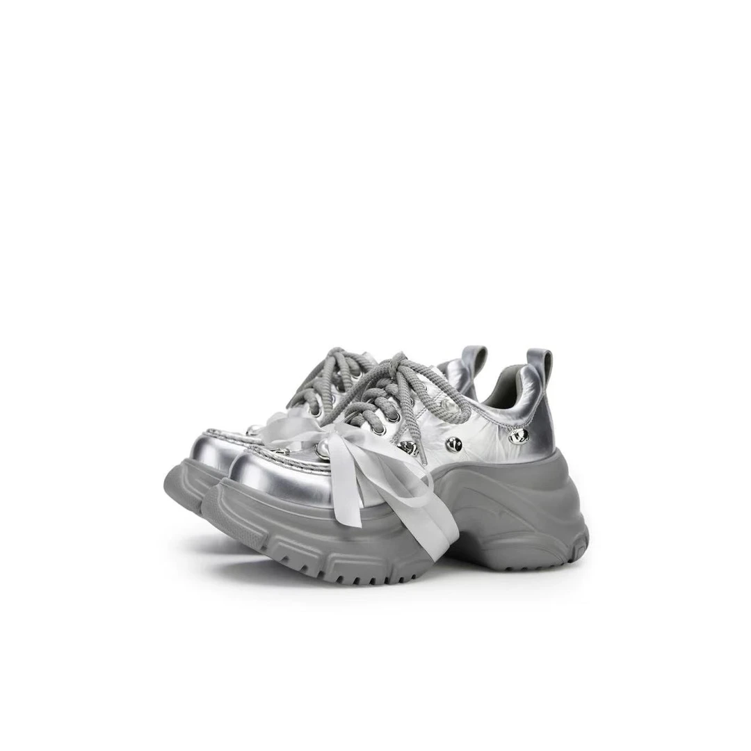 现货B1｜高端真皮羊里垫厚底乐福女鞋｜标准尺码｜8110-3