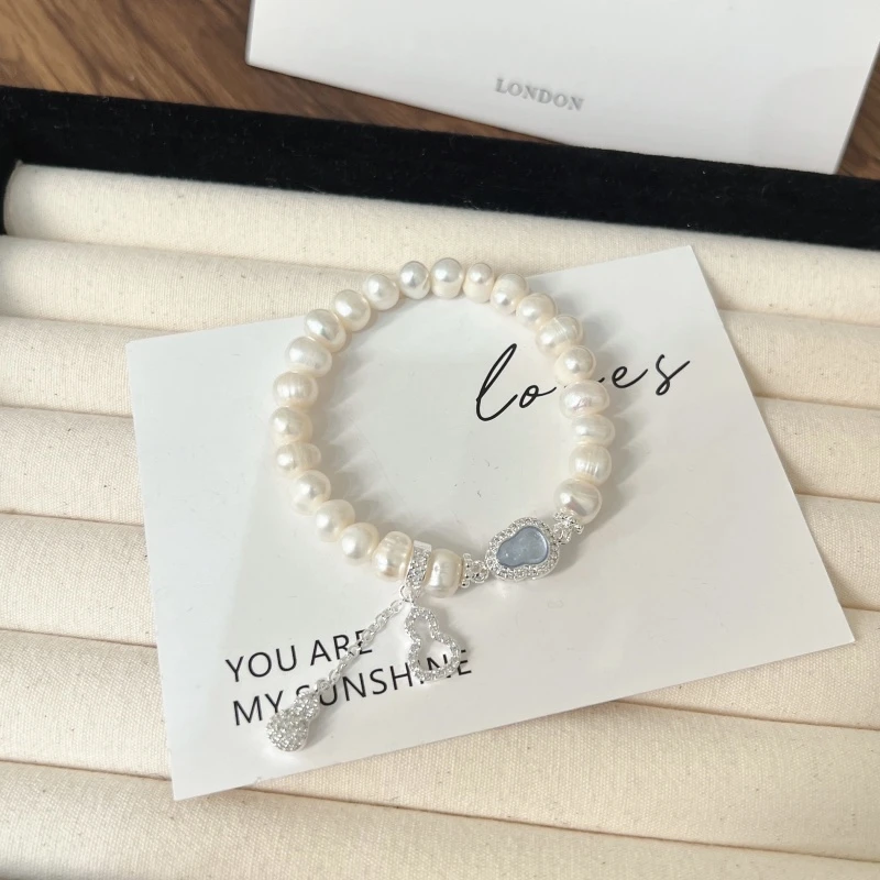 X531【千金归来】天然淡水珍珠手链高端轻奢手串多样性发一