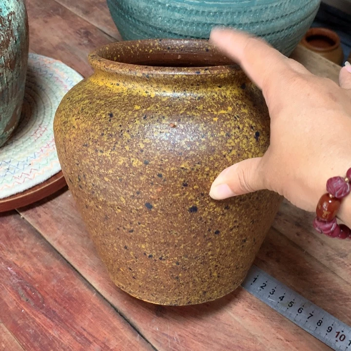 【闪购商品】微瑕土陶默认打孔高20口13