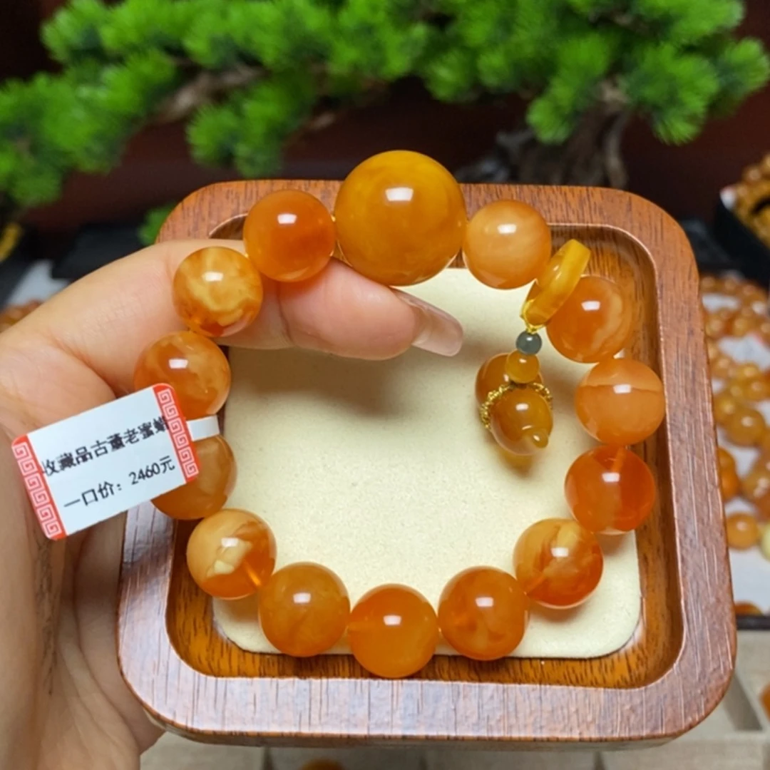 【闪购商品】手链蜜蜡未镶嵌手串