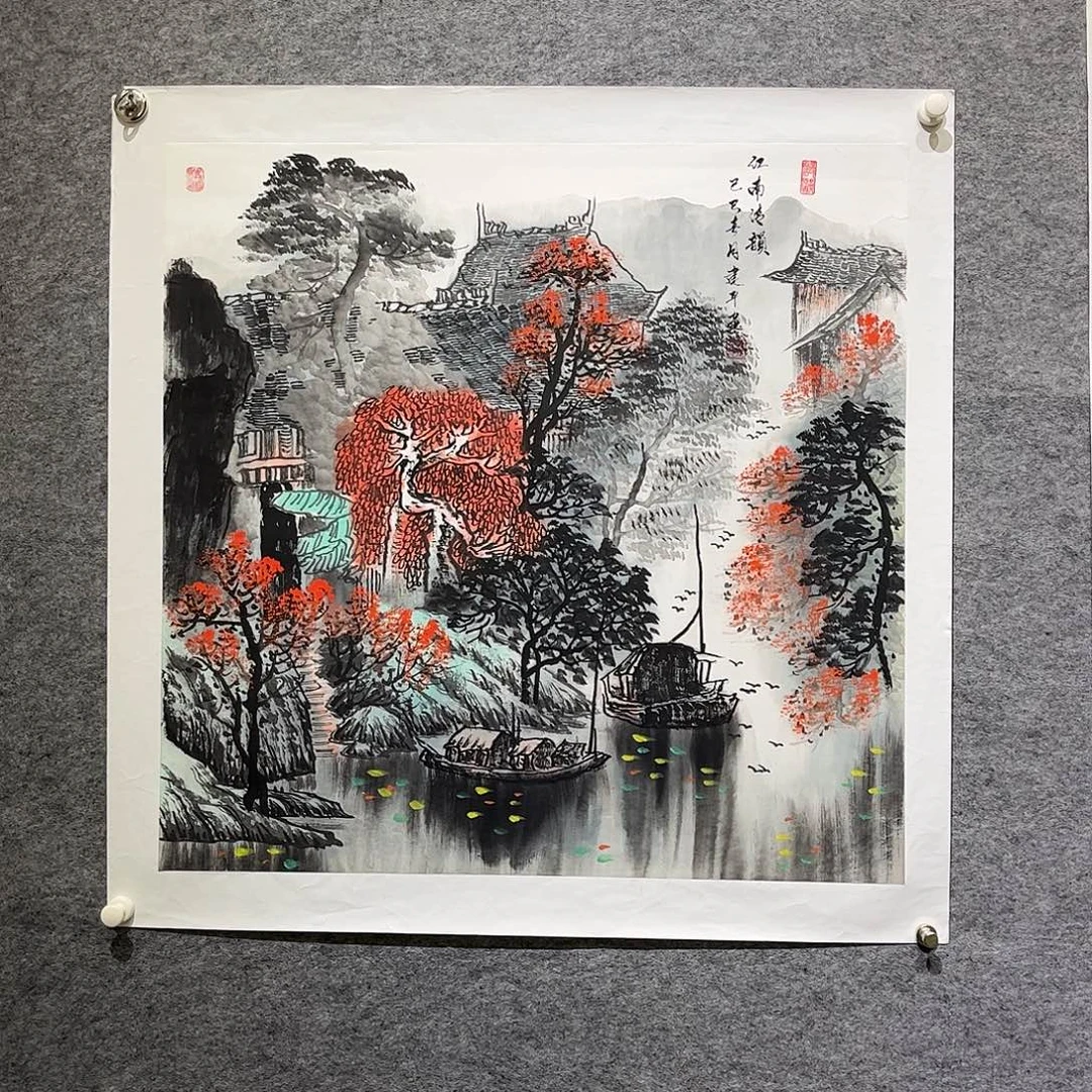 国画T精品国画作品