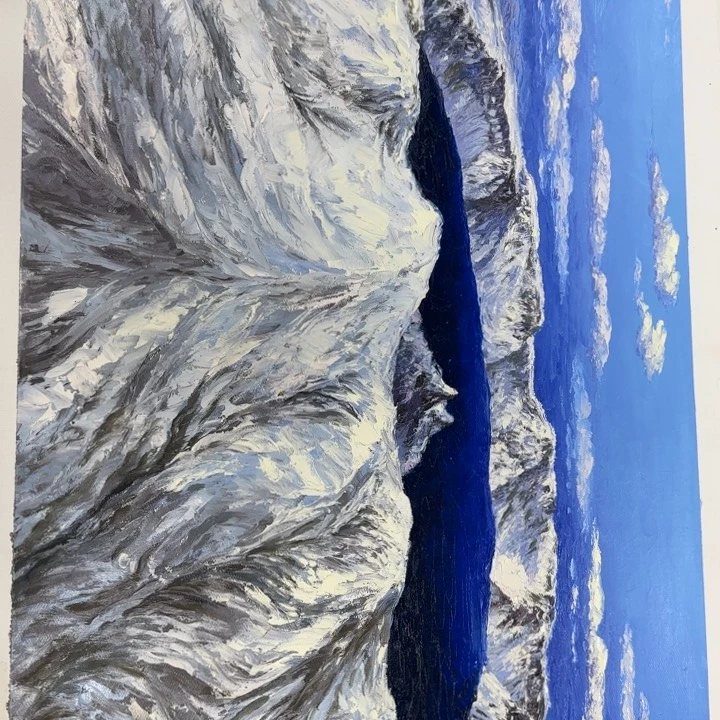 油画你在我心中是