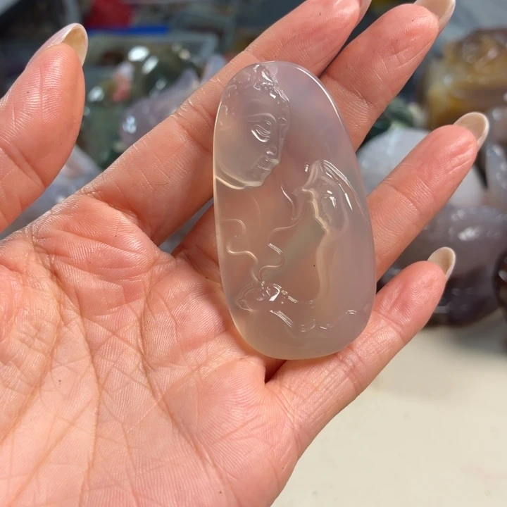 未镶嵌吊坠(不含链)玛瑙/玉髓