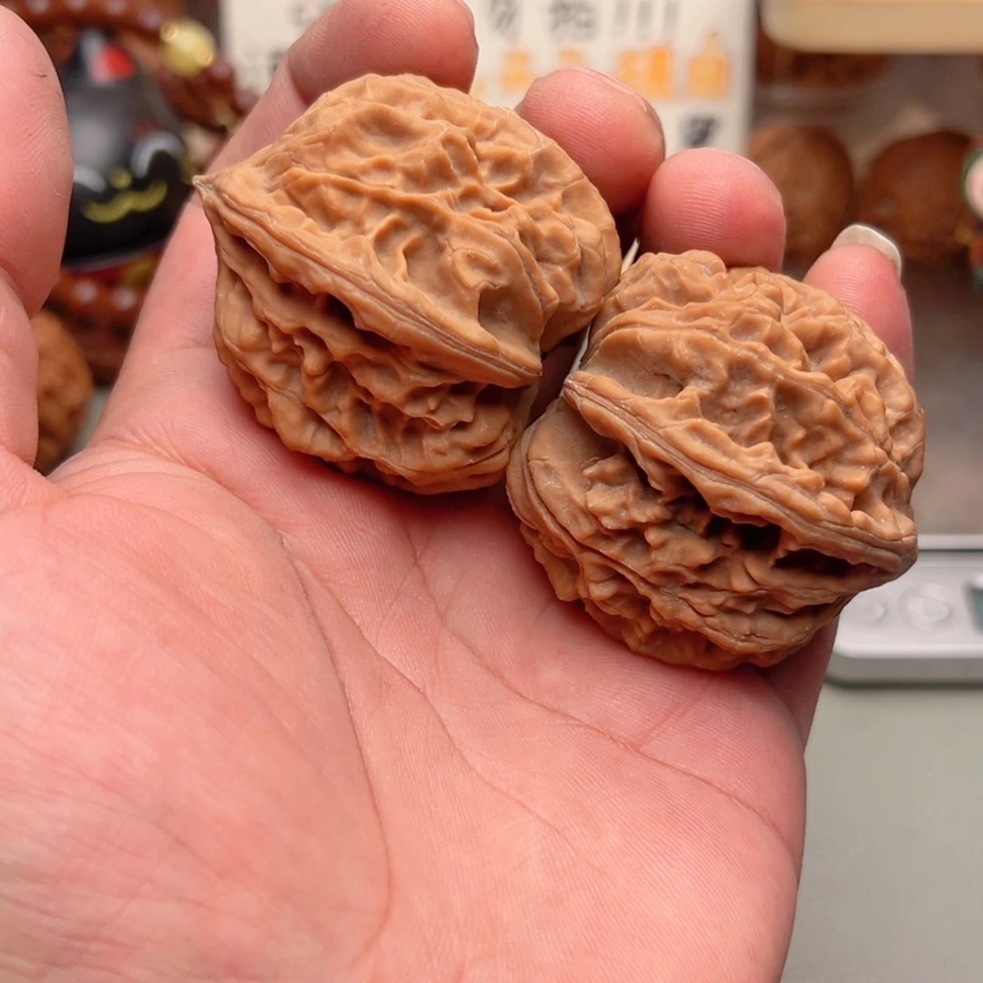 吊坠文玩核桃47尺鸡心