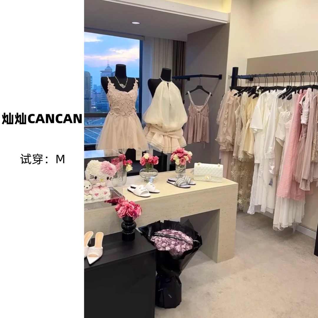【300-399】灿灿2025夏季新款轻奢连衣裙或套装（按编号拍）