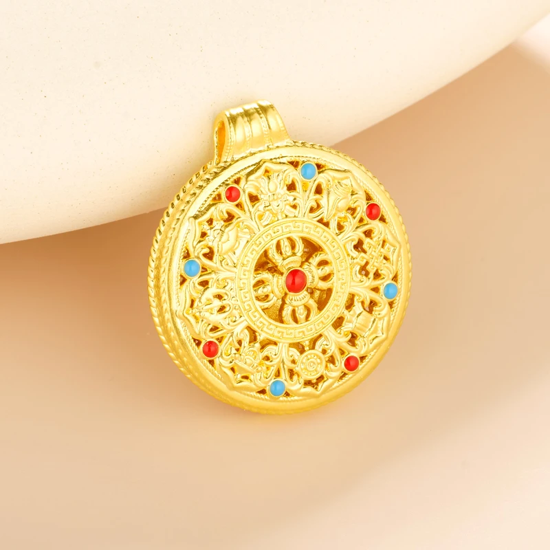 【莹莹专享】足金999饰品 八宝罗盘 3.59 GP