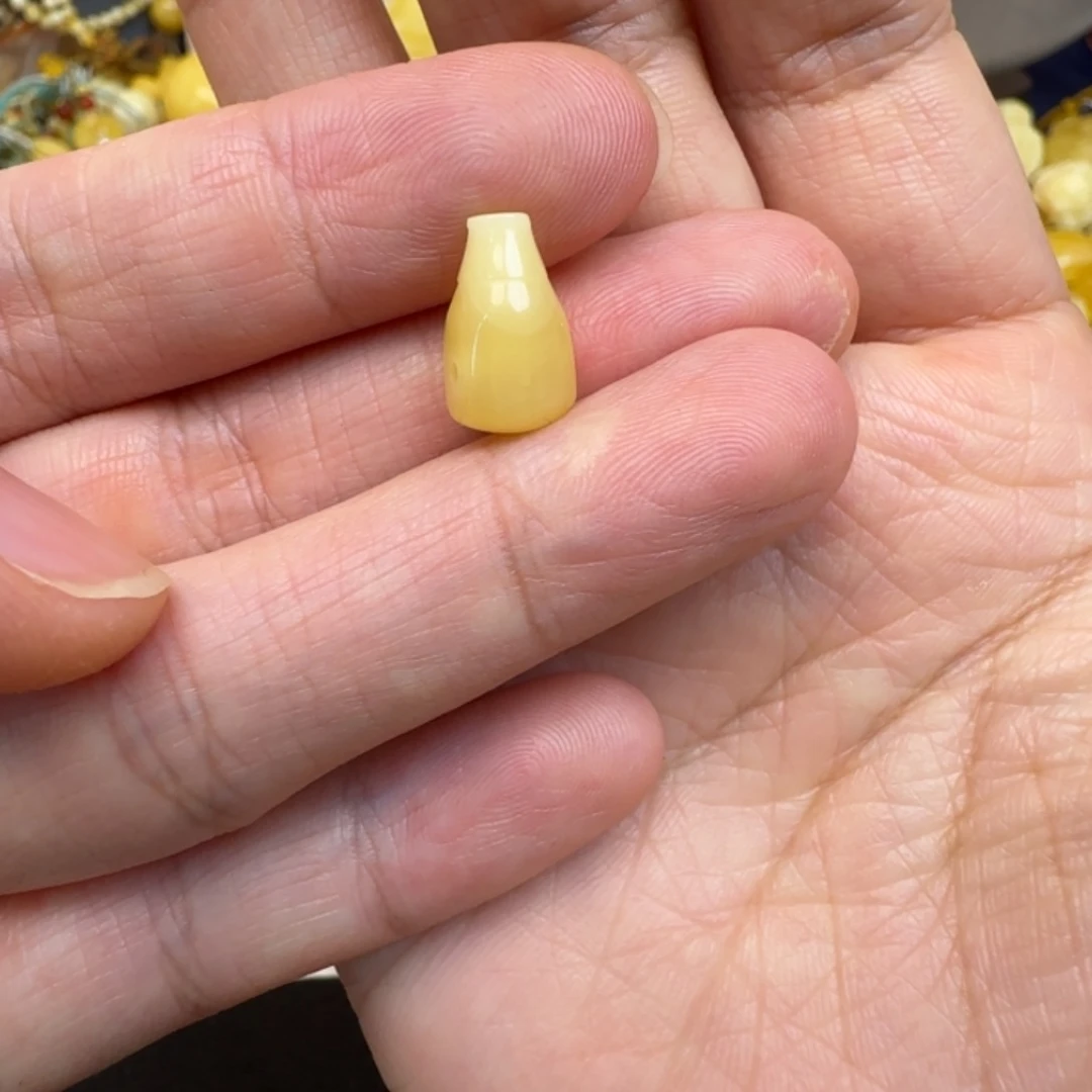 蜜蜡未镶嵌毛衣链天然蜜蜡