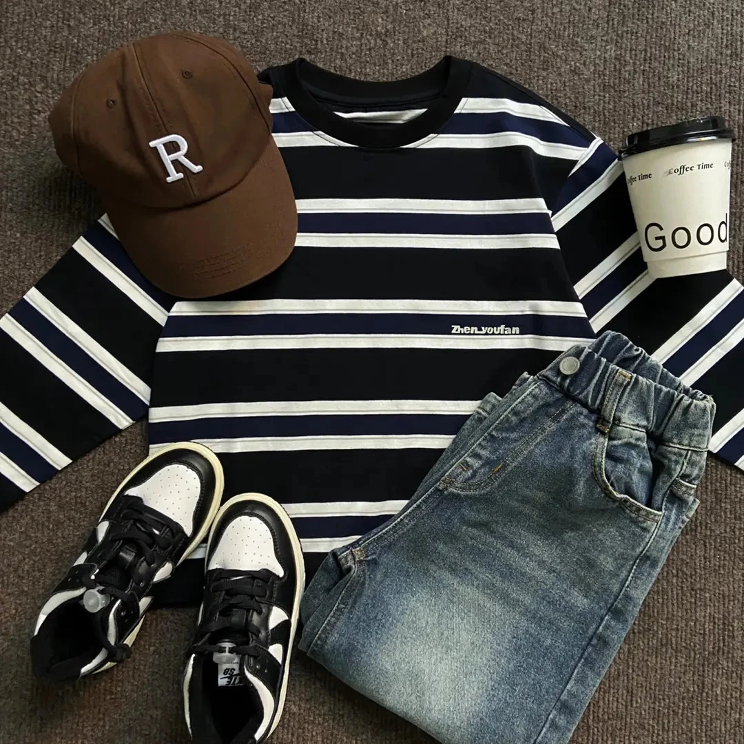 秋冬款男女童体恤扣号链接