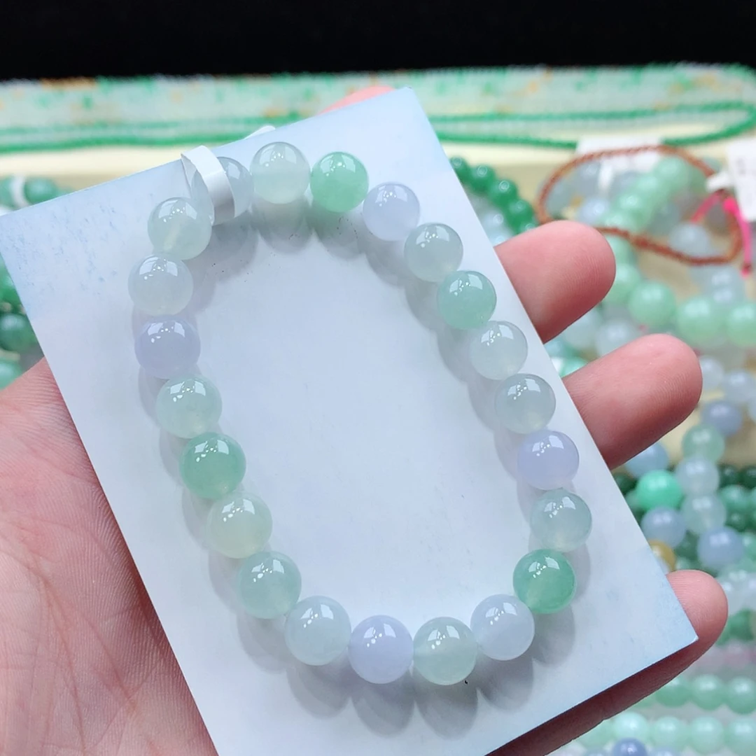 【闪购商品】项链未镶嵌翡翠A****七缅甸天然A货翡翠