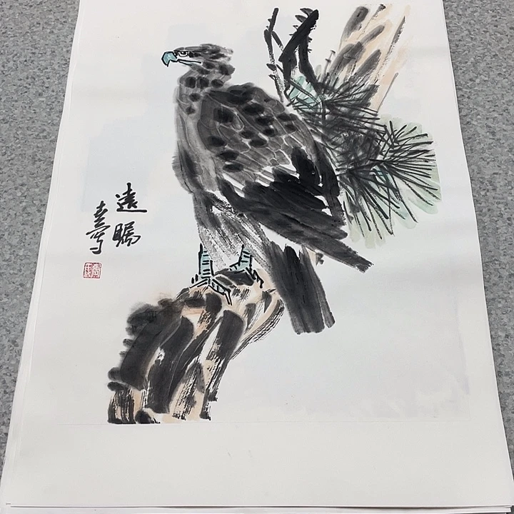 国画1.4平尺国画作品