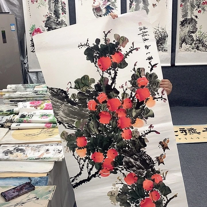 国画国画作品手绘