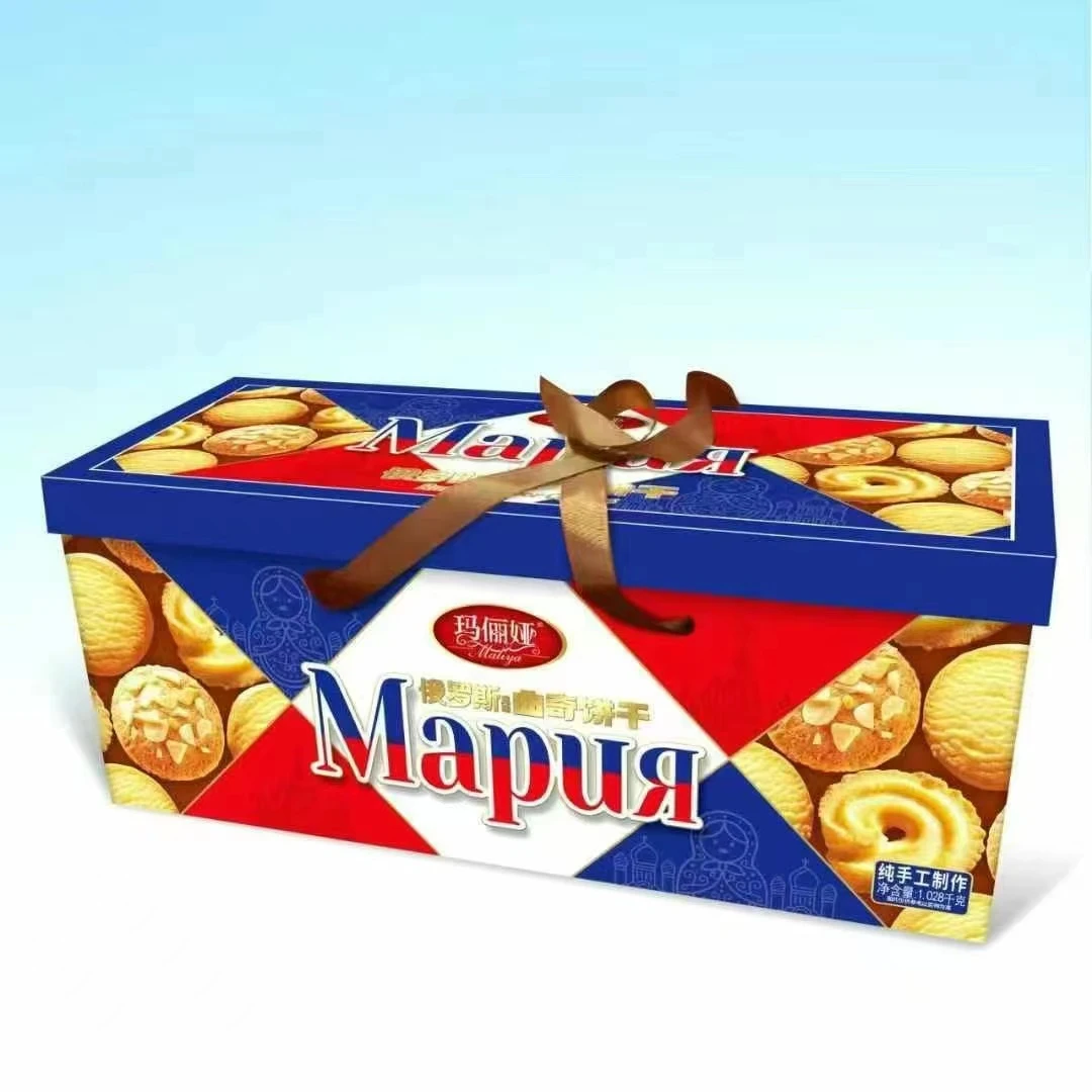 俄罗斯风味黄油曲奇饼干1028克