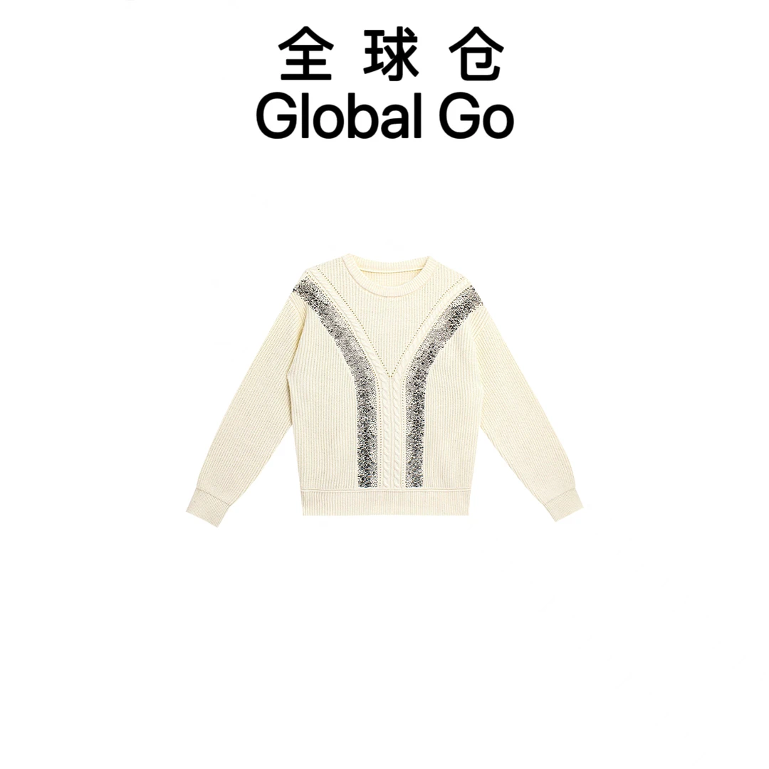 【全球仓Global Go】秋冬款针织衫长袖时尚休闲套头针织衫2237