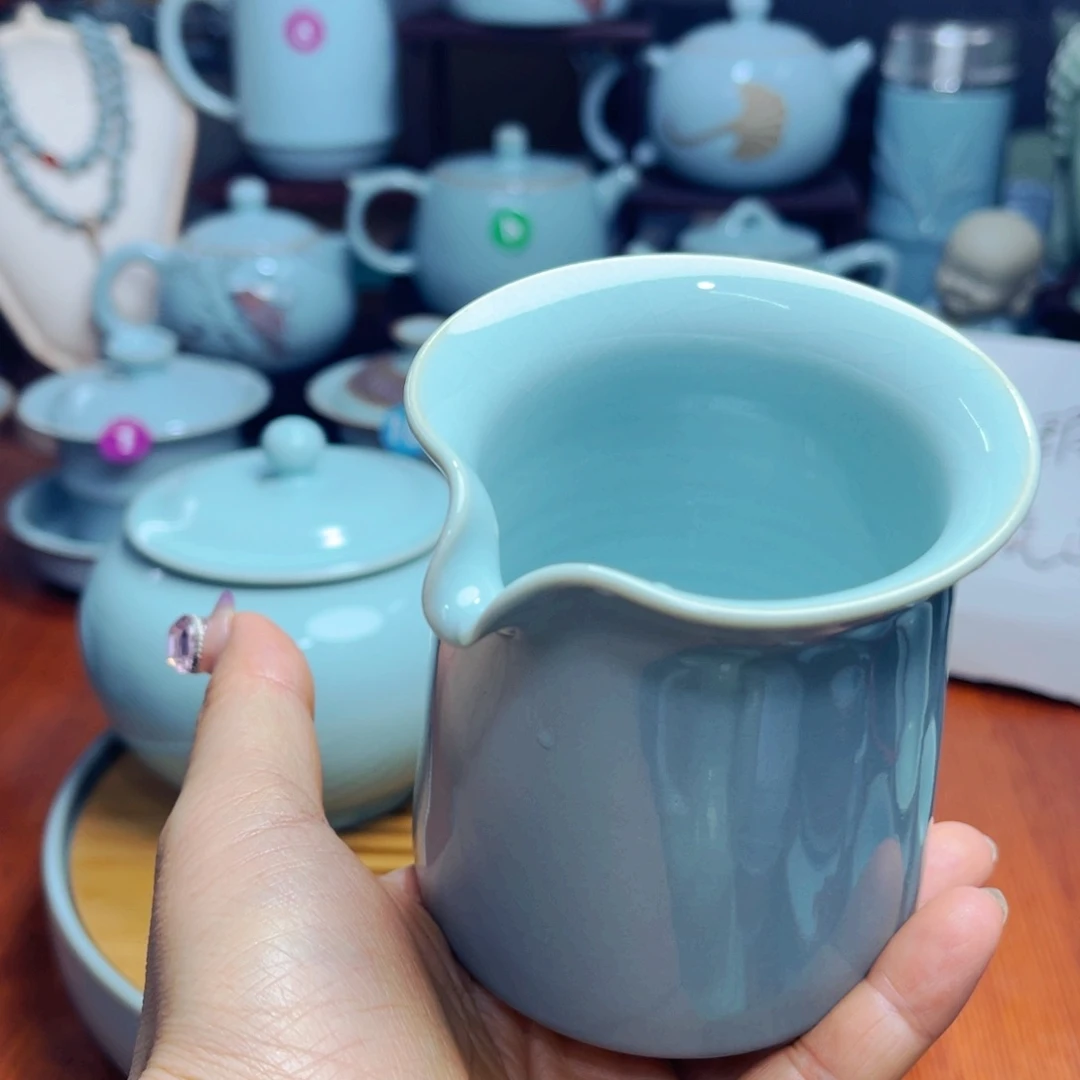 【闪购商品】汝州单壶，单杯，天青
