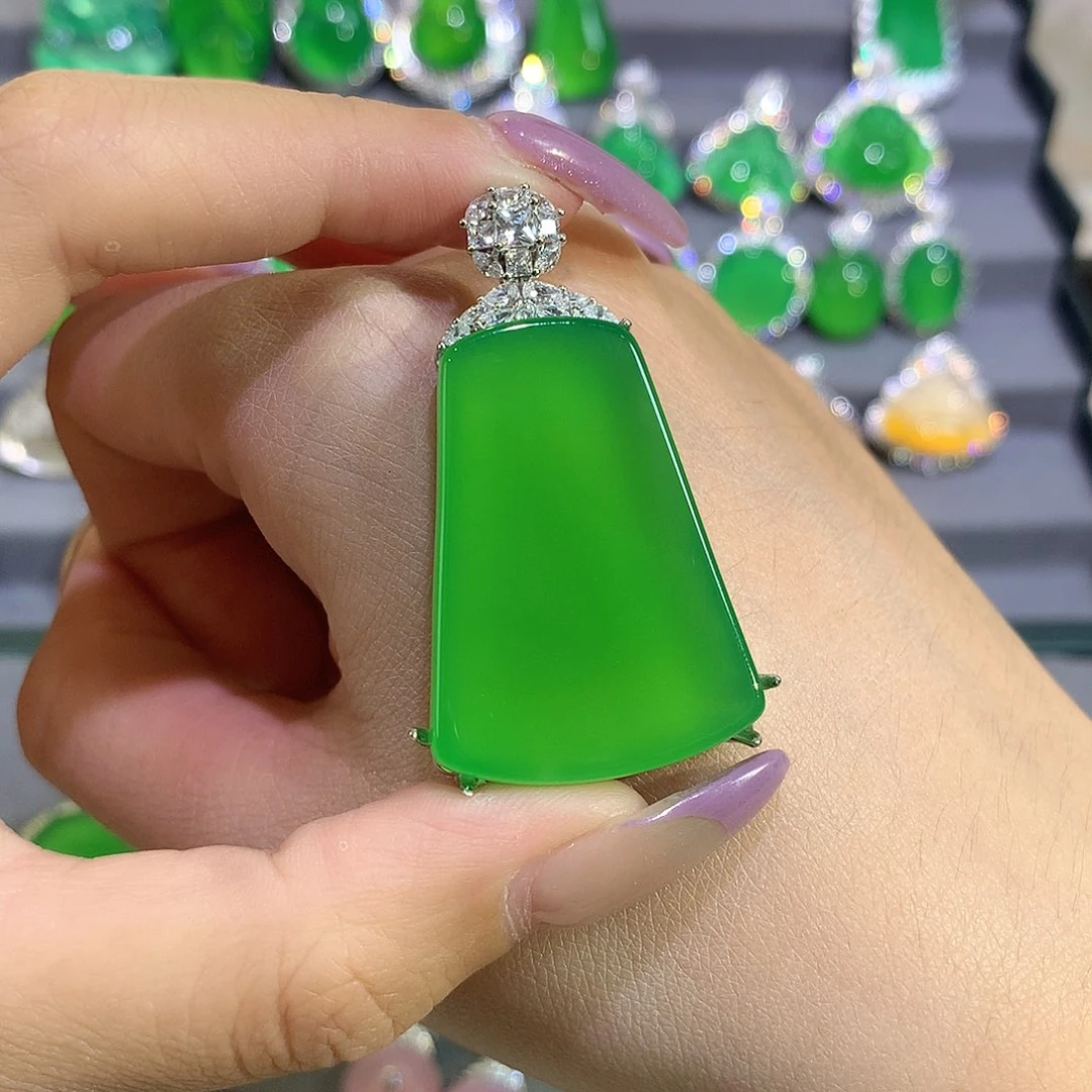 玛瑙/玉髓颈饰银S925镶嵌蝎****n