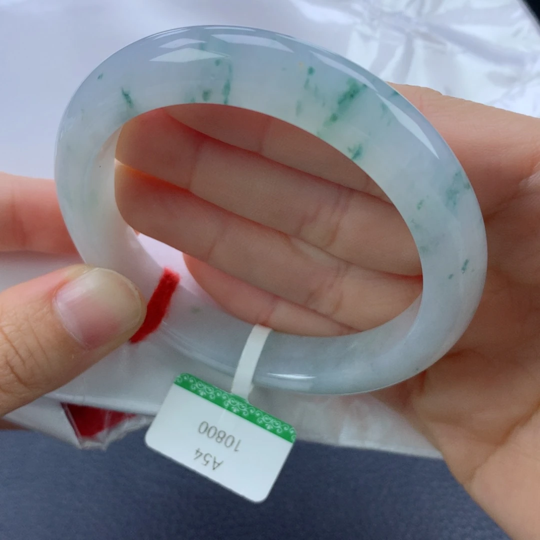 翡翠手镯未镶嵌54.6正