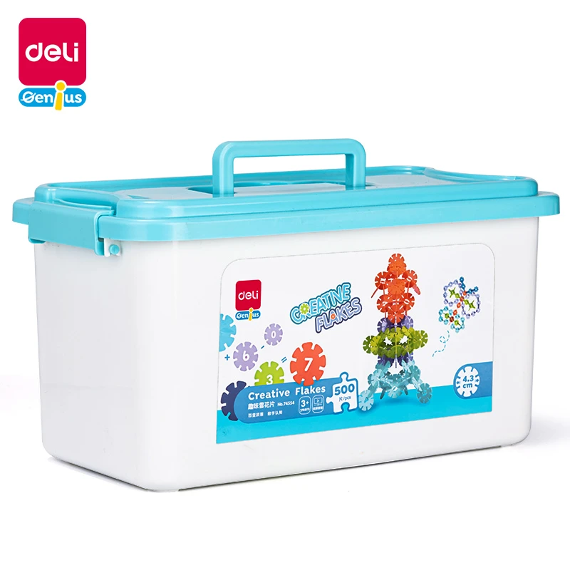 福利得力74554-雪花片(500片)