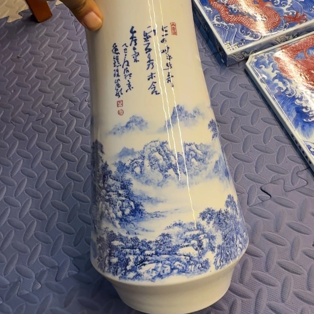 千***然陶杯子景德镇全手工手绘陶瓷