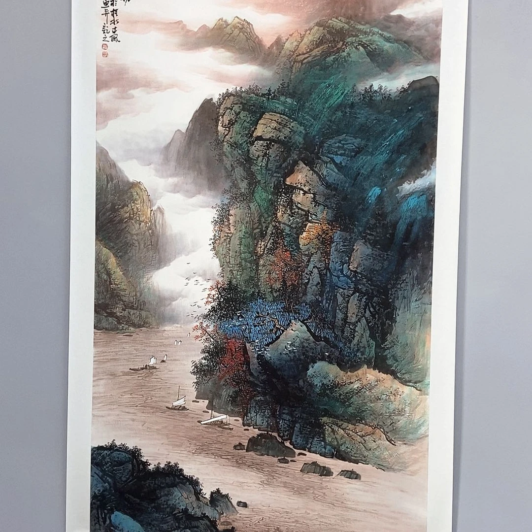 国画张绪洪大六尺精品佳作