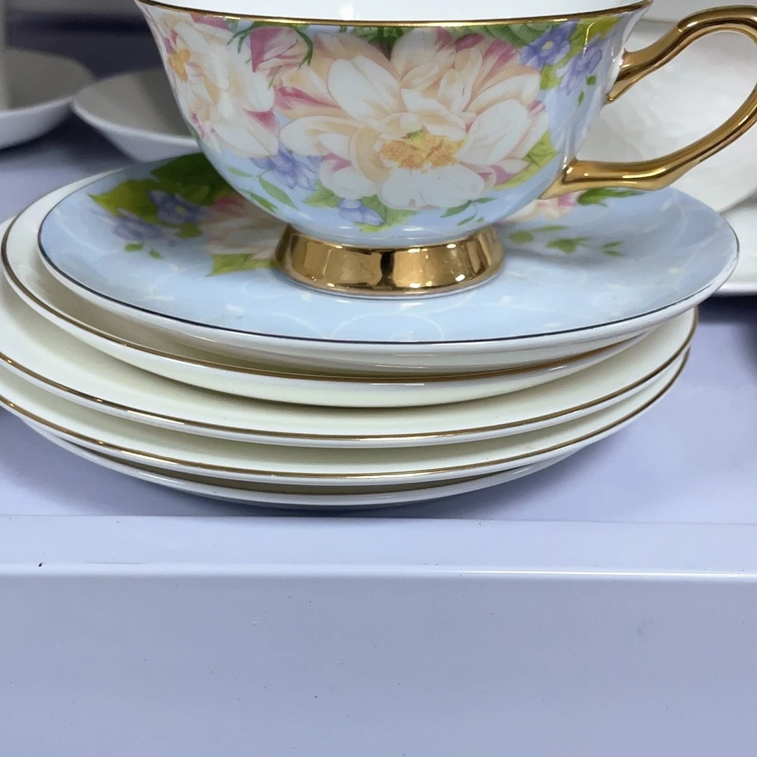 骨瓷艳****e05033配咖啡勺