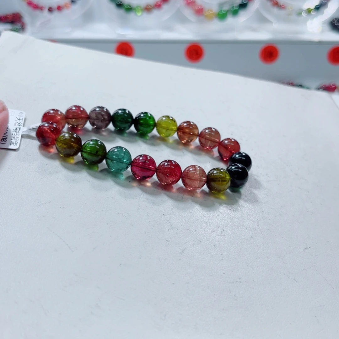 百***合未镶嵌手链碧玺碧玺