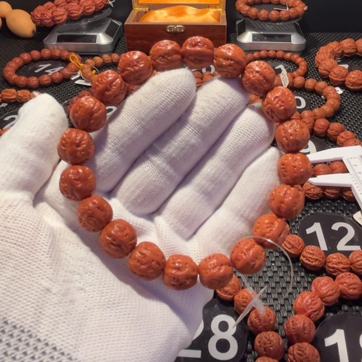 文玩核桃手串建核桃手串1.3尺寸全品