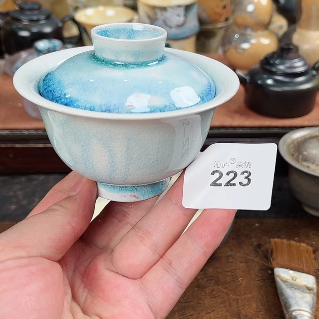 【闪购商品】沁庐柴窑古法柴烧全手工茶具
