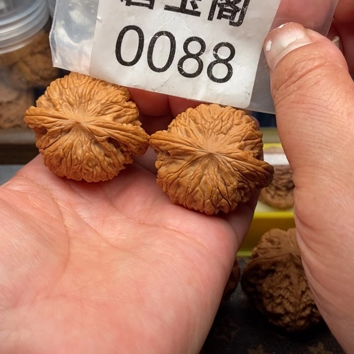 文玩核桃把件磨盘全品44