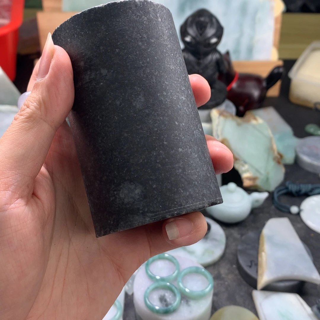 翡翠颈饰未镶嵌渡*料子