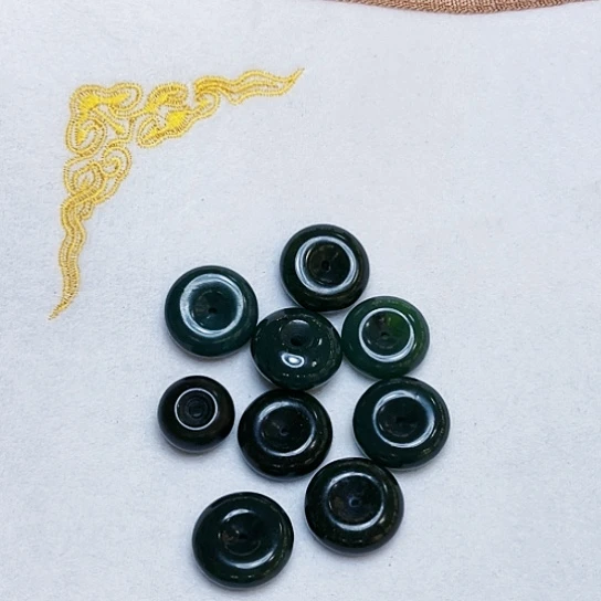 蛇纹石玉手链合金
